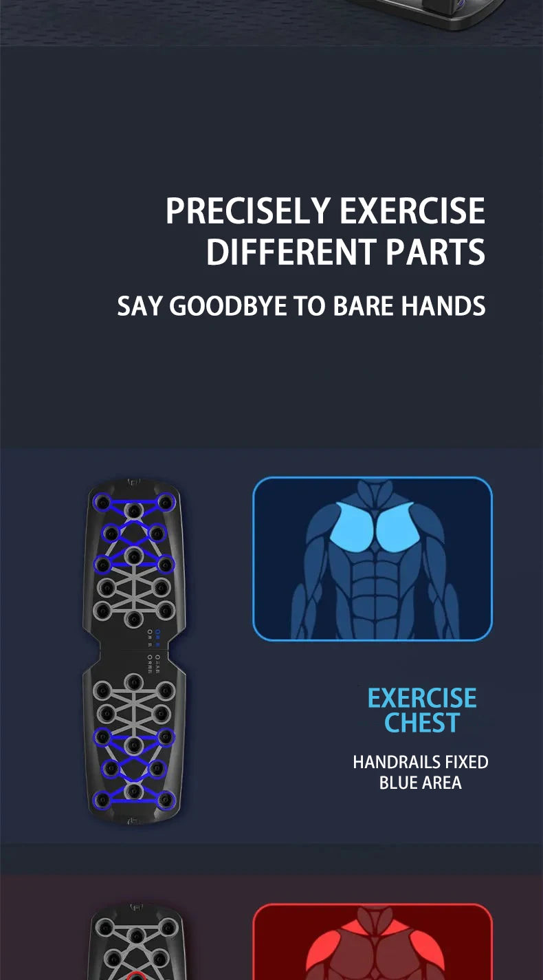 Push-up Board Set Portable Multifunctional Push-up Bar