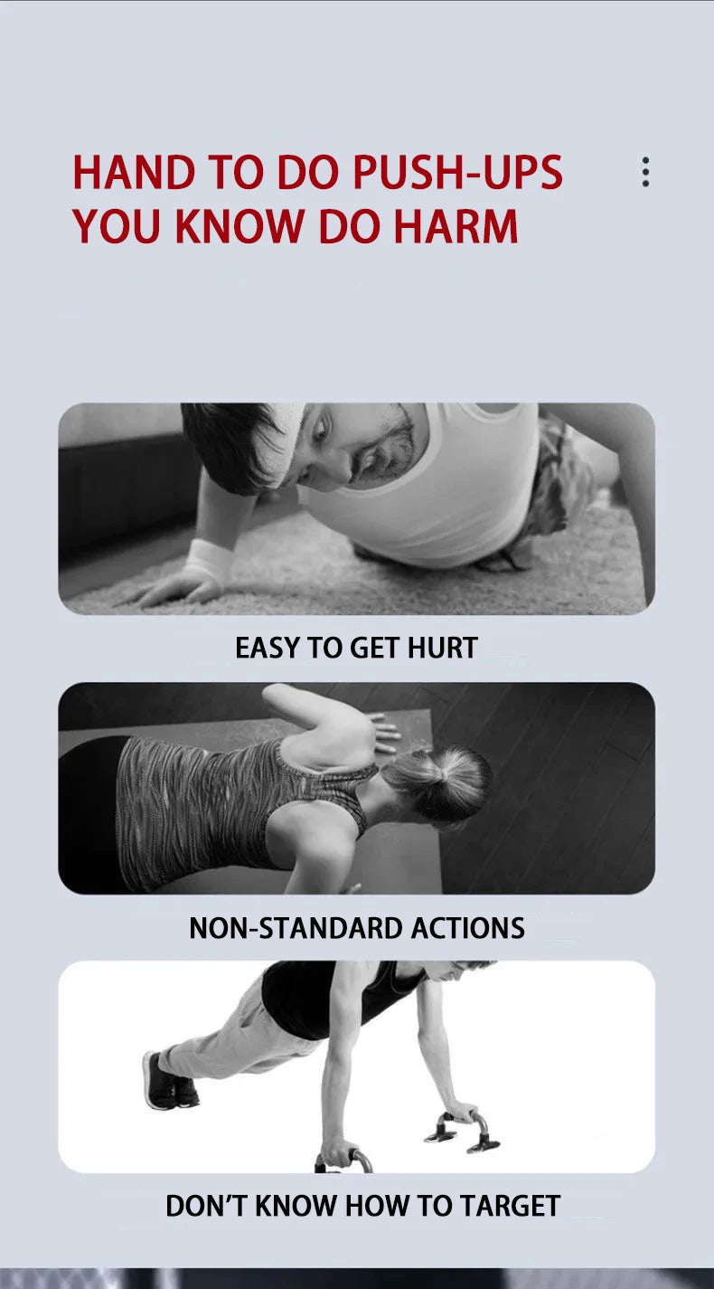 Push-up Board Set Portable Multifunctional Push-up Bar