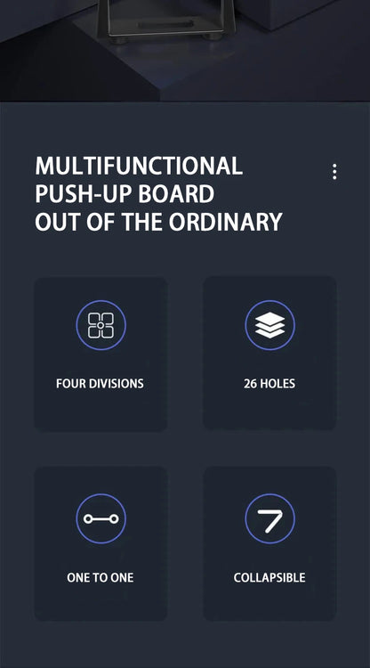 Push-up Board Set Portable Multifunctional Push-up Bar