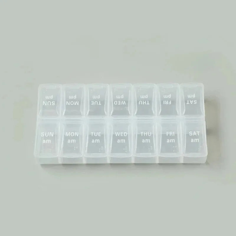 Premuim Portable Weekly Pill Organizer