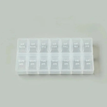 Premuim Portable Weekly Pill Organizer