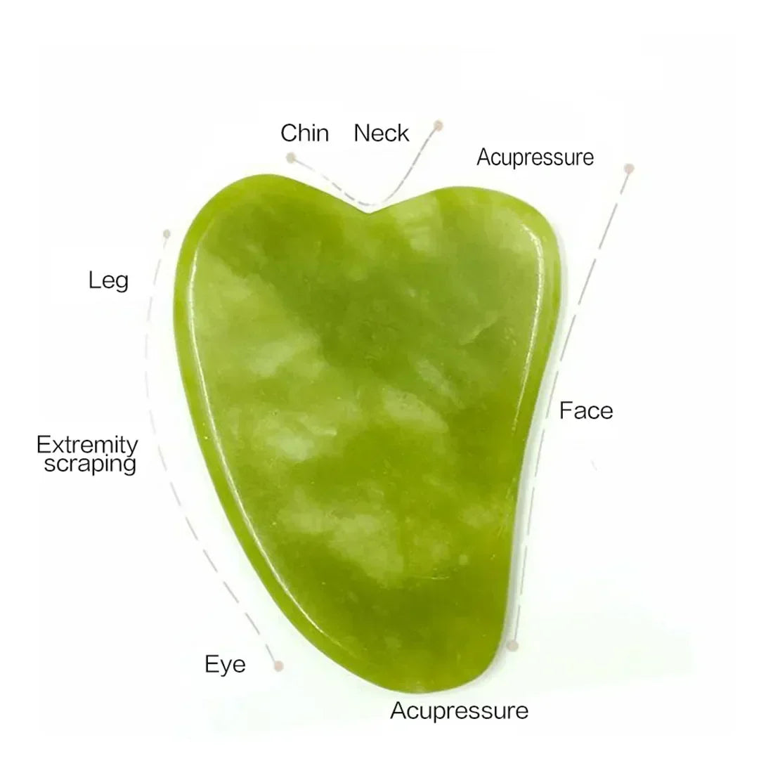 Natural Jade Roller Face Gua Sha Natural Stone