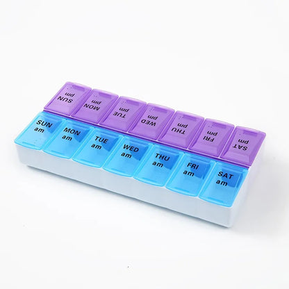 Premuim Portable Weekly Pill Organizer