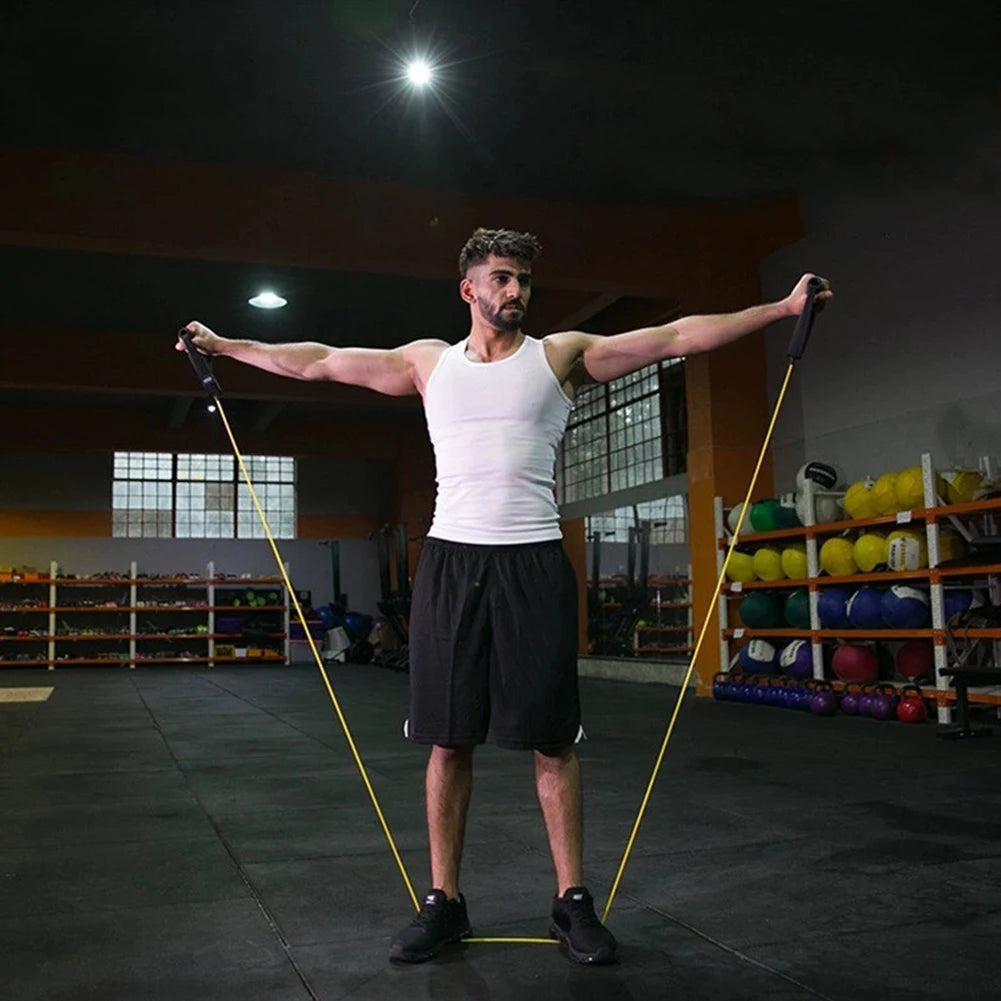 Resistance Bands with Handles Pull Rope for Home Workouts