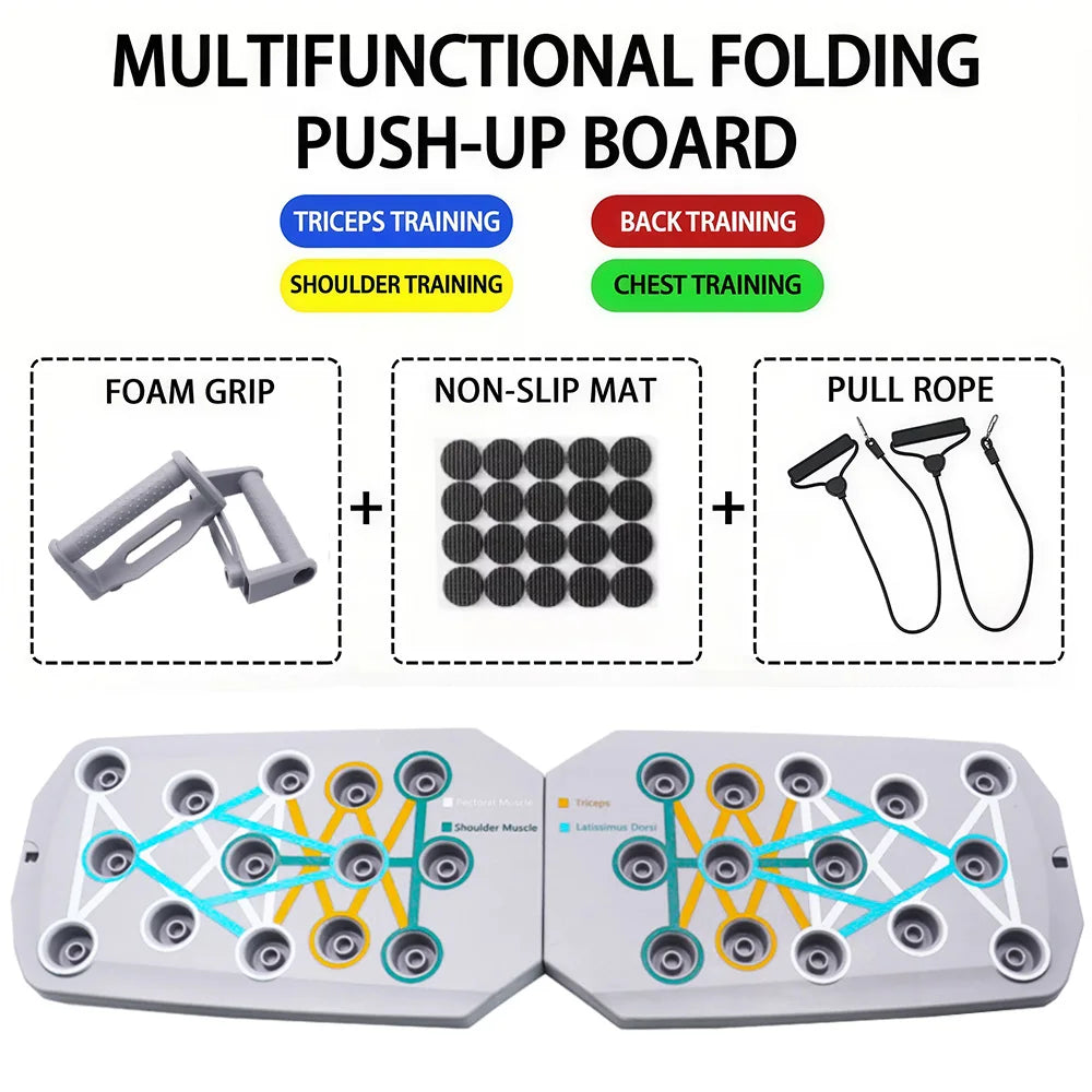 Push-up Board Set Portable Multifunctional Push-up Bar