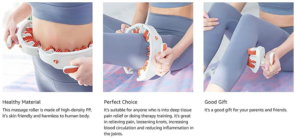 Cellulite Massager Manual Muscle Massager Roller