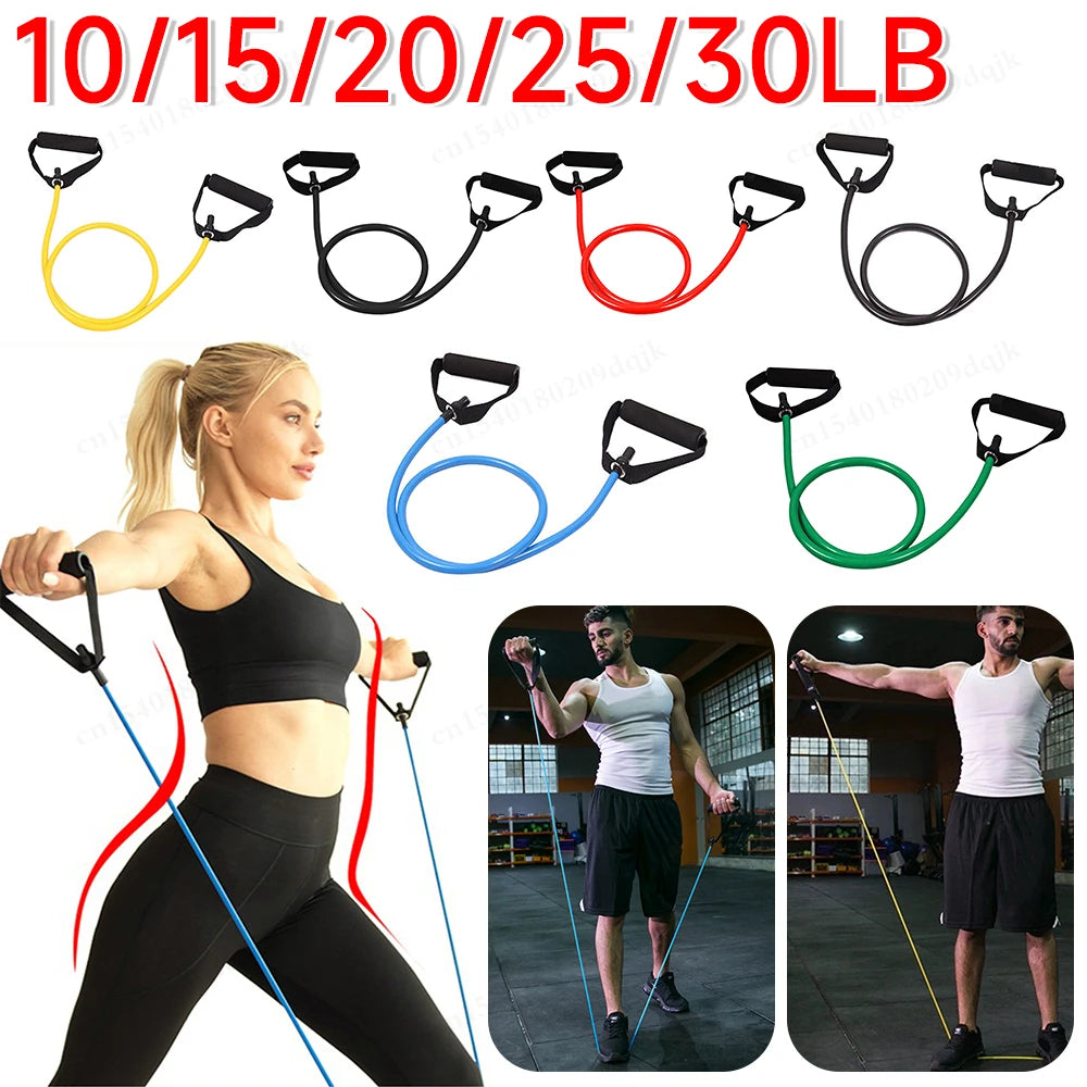 Resistance Bands with Handles Pull Rope for Home Workouts