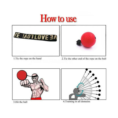 Boxing Speed Ball With Head Band
