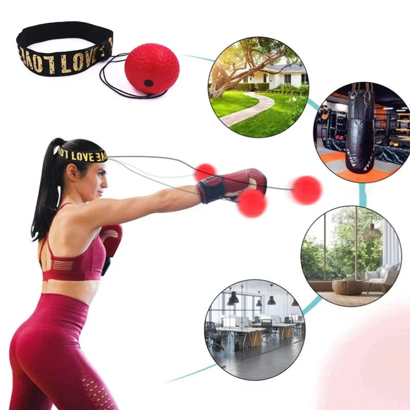 Boxing Speed Ball With Head Band