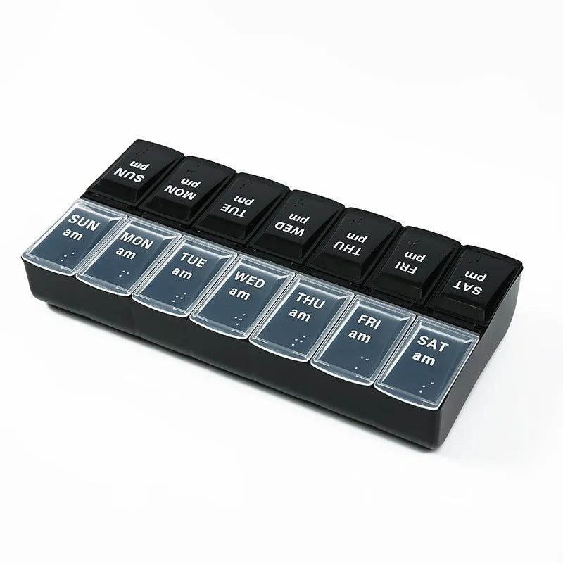 Premuim Portable Weekly Pill Organizer