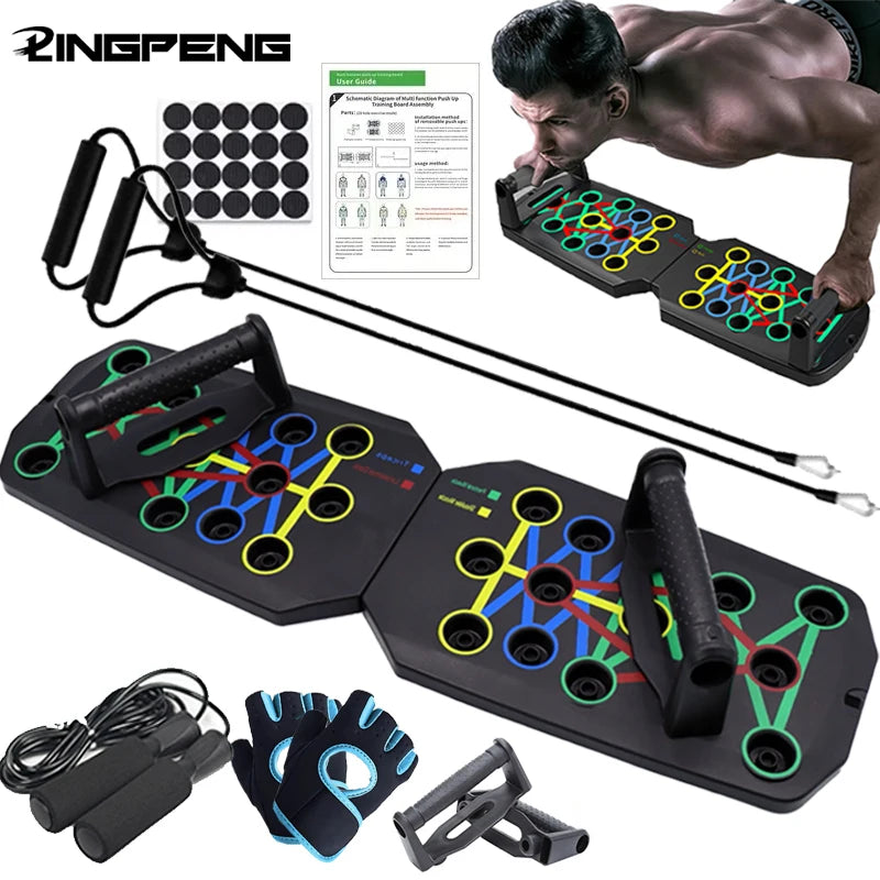 Push-up Board Set Portable Multifunctional Push-up Bar