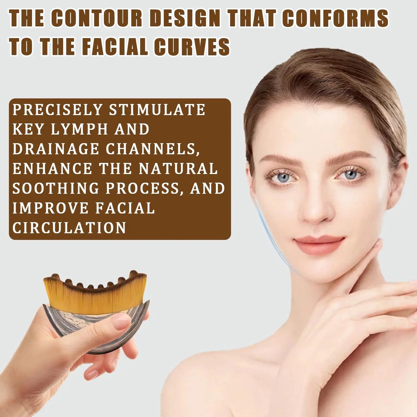 Lymphatic Contour Face Brush
